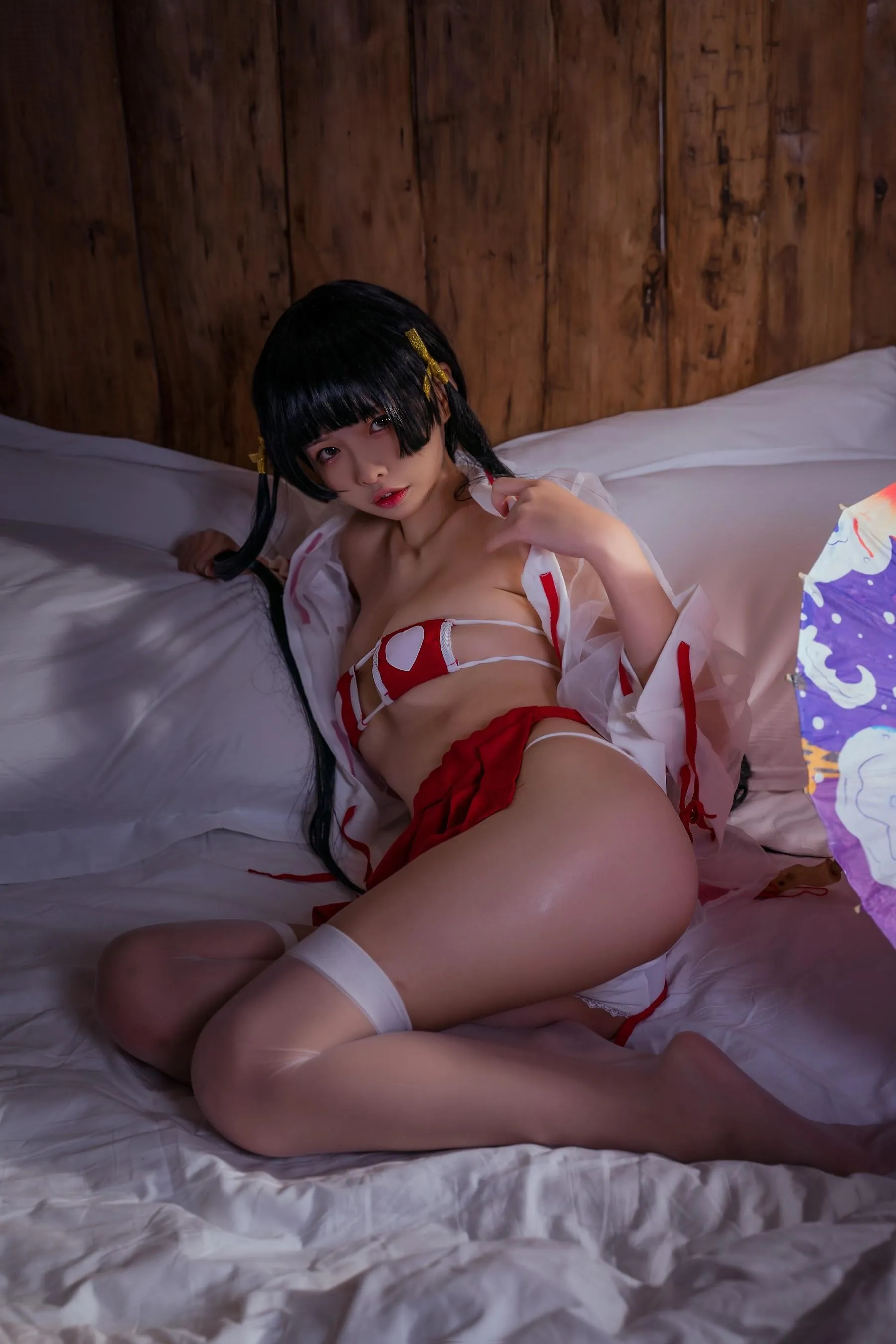 可可老师 – NO.13 温泉巫女 [50P]插图3